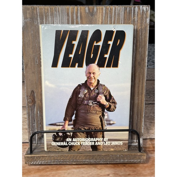 Other - Yeager An Autobiography by General Chuck Yeager - HC/DJ 1985 1st Edition